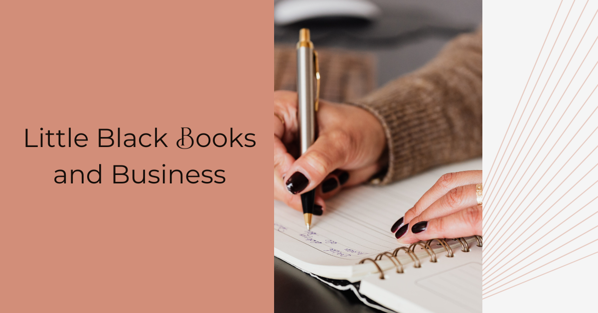 little black books and business pivot